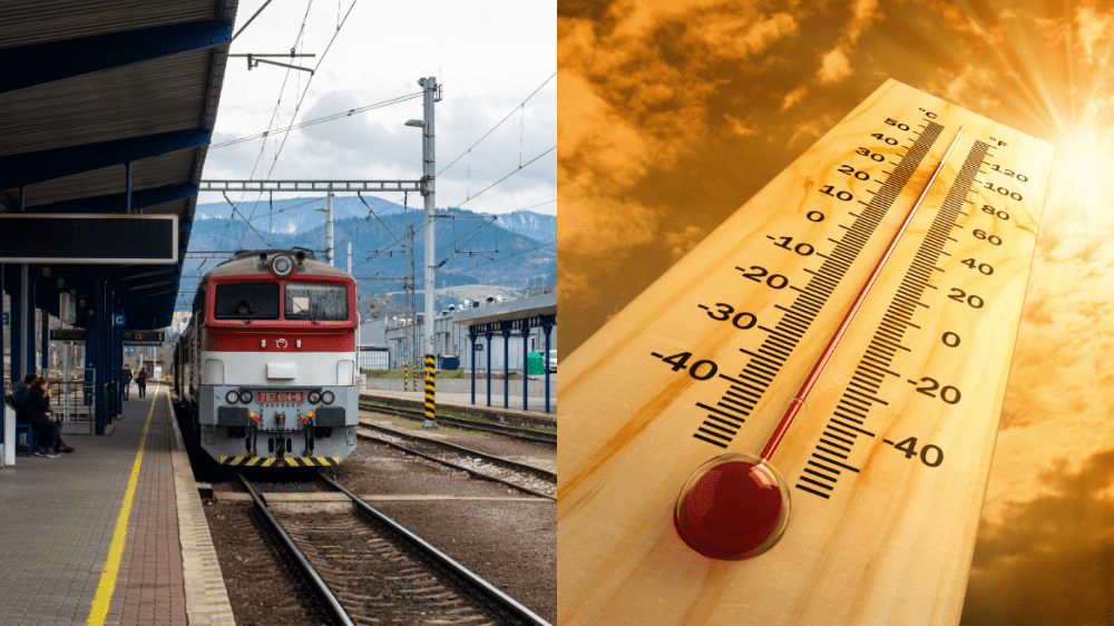 Približne 80 % regionálnych vlakov má klimatizáciu