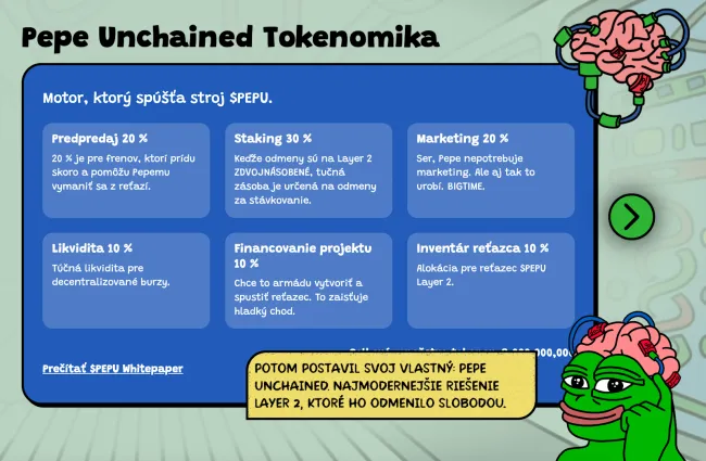 Tokenomika projektu