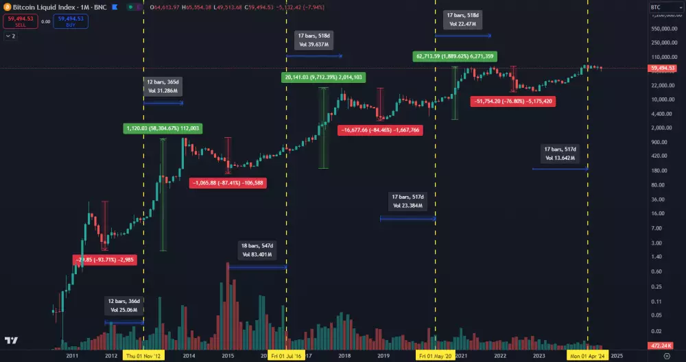 Bitcoinové cykly