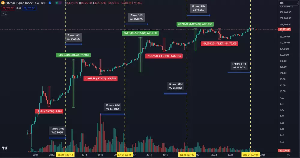 Bitcoinový index a jeho volatilita