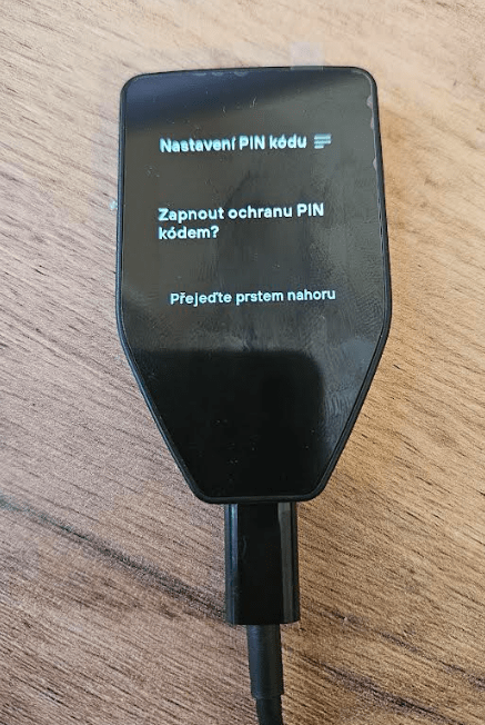 Potvrdenie nastavenia PIN