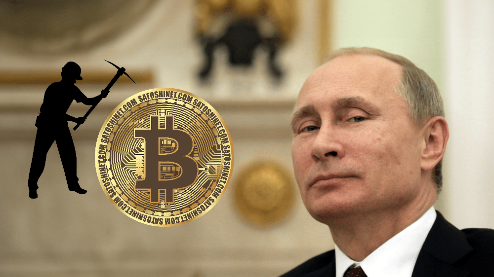 Putin podpísal zákon o ťažbe kryptomien
