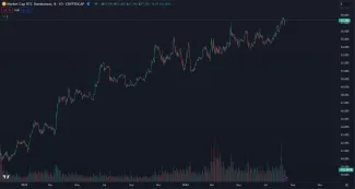 Rast bitcoinovej dominancie