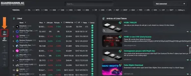 Tokeny na GuardiaNNN