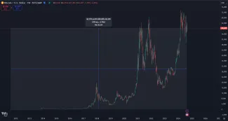 Zhodnotenie Bitcoinu od 1 dolára