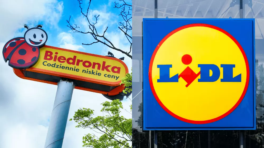 Biedronka poslala Lidl na somársku lavičku