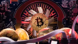 Bitcoin a ťažba kryptomien