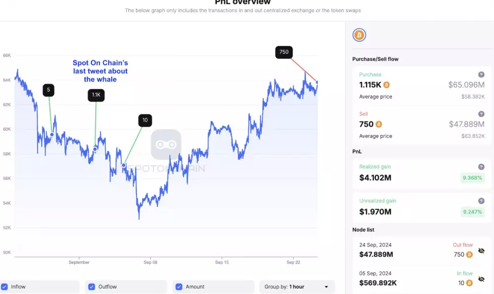 Držby BTC veľkého investora