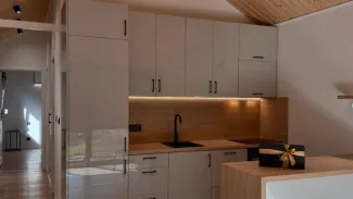 Kuchyňa v modulovom dome