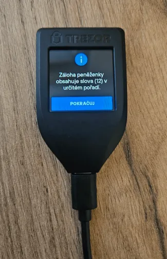 Zadávanie zálohových slov