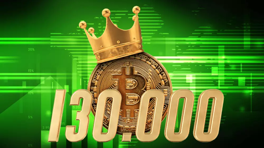 Bitcoin má údajne dosiahnuť 130 000 dolárov