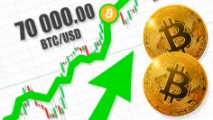 Bitcoin prekonal 68 000 dolárov