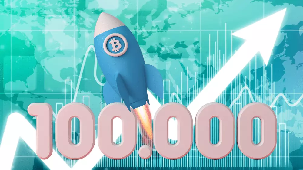 Bitcoin smeruje na 100 000