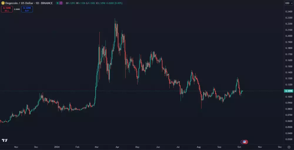 Dogecoin a jeho trhová cena