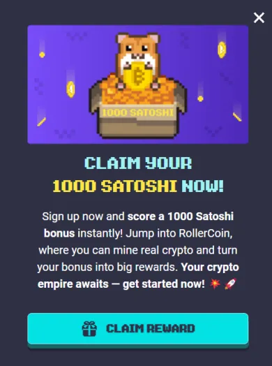 Rollercoin vás privíta štýlovo