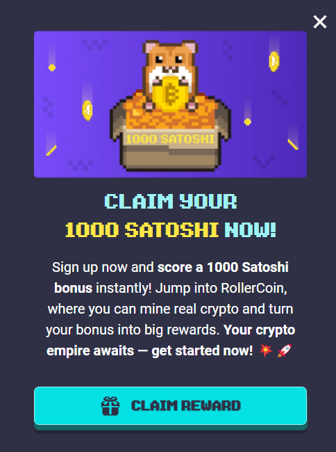 Rollercoin vás privíta štýlovo