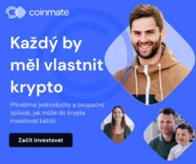 Affiliate banner od Coinmate