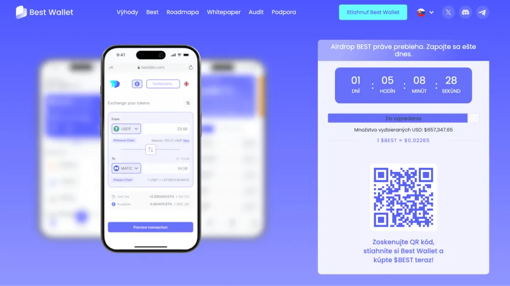 Best Wallet máte vždy po ruke