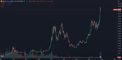 Bitcoin dlhodobo rastie ku 100 000 dolárom