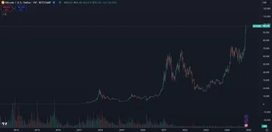 Bitcoin dlhodobo rastie