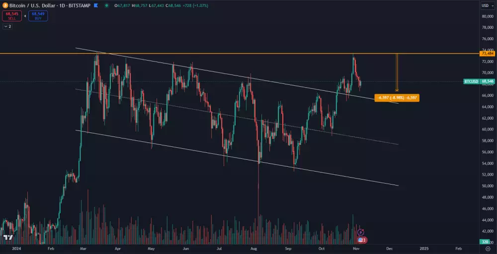 Bitcoin po pasci klesol o 9 %