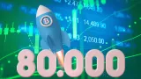 Bitcoin si siahol takmer na 80 000 dolárov