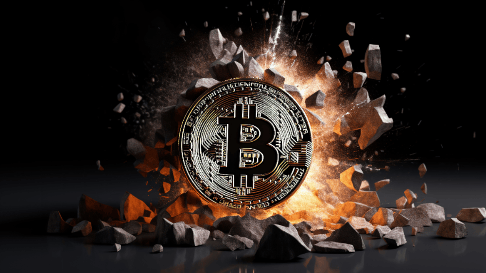 Bitcoin zažil silný pokles