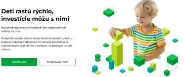 Detský účet na Portu