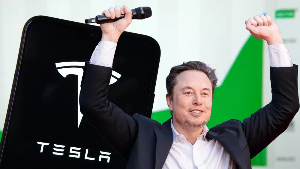 Elon Musk zarobil na raste akcií Tesly