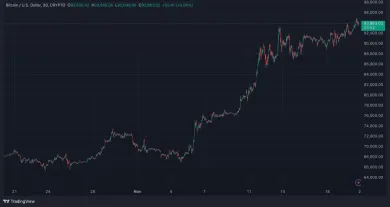 Explozívny rast BTC za posledných 30 dní