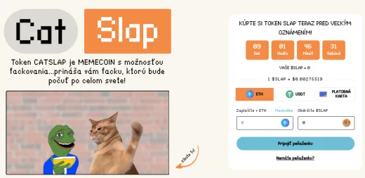 Nakúpte Catslap v predpredaji