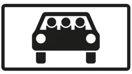 Nemecká dopravná značka