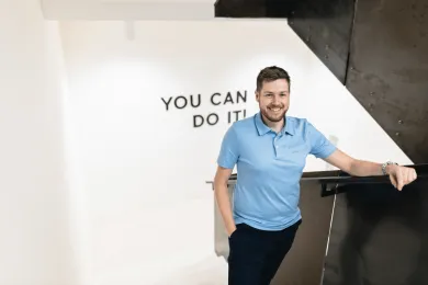 Ondřej Pilný z Binance