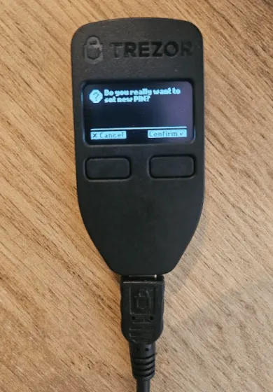 Potvrdenie nastavenia PIN kódu