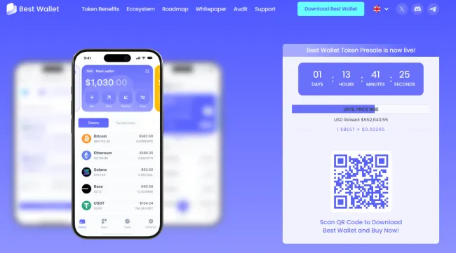 Predpredaj tokenu BEST je práve online