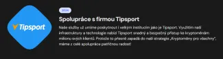 Spolupráca Coinmate so spoločnosťou Tipsport