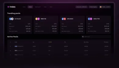 Ukážka platformy Thena