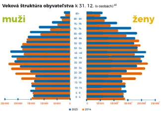 Vekový štruktúra obyvateľstva