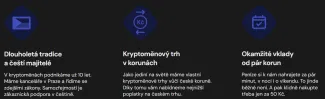 Výhody Coinmate