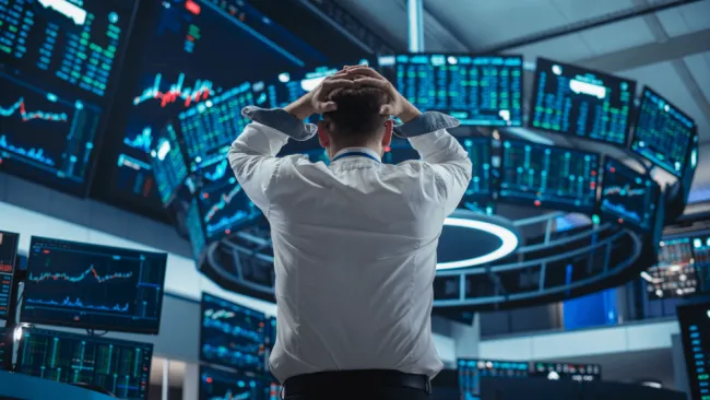 Akcie vytvorili masívny pád