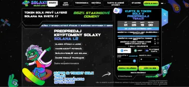 Nový projekt Solaxy