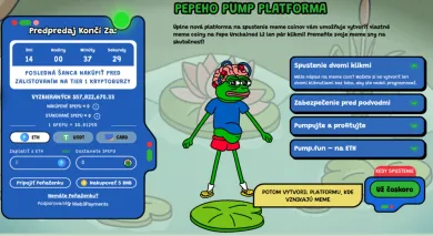 Pepeho pump platforma