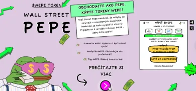 Posledná šanca na zlacnený token WEPE