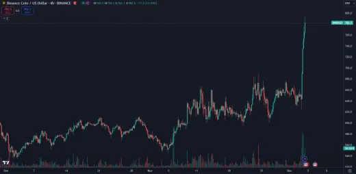 Token BNB prekonal historické maximum