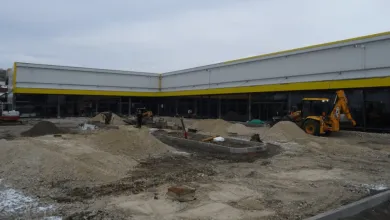 Výstavba nákupného centra v Tvrdošíne