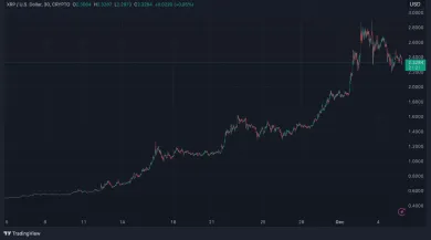 XRP čelí možnému poklesu ceny