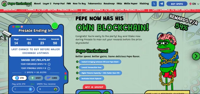 Žiadaný predpredaj Pepe Unchained