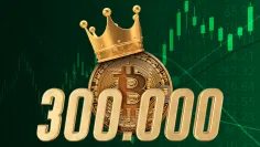 Bitcoin má údajne dosiahnuť 300 000 dolárov