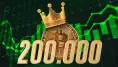 Bitcoin môže dosiahnuť 200 000 dolárov