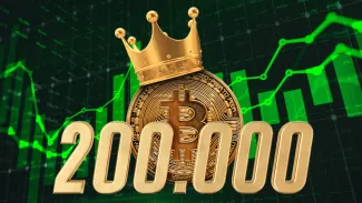 Bitcoin môže dosiahnuť 200 000 dolárov